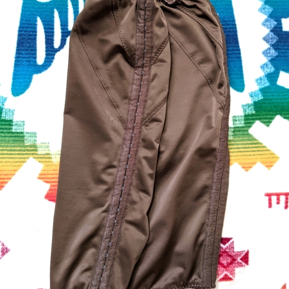 Guess Marciano Brown Stretchy Lingerie Slip Pencil Midi Skirt M - Picture 4 of 5